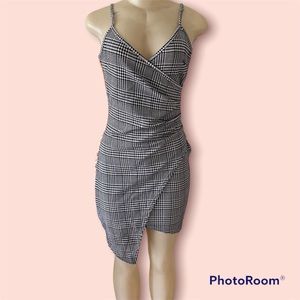 NWOT Almost Famous Plaid Dress Size M